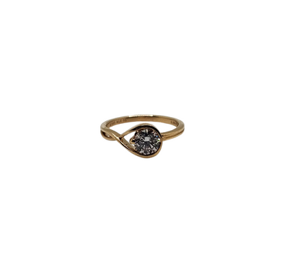 14K Gold Pandora Infinite Lab-Grown Diamond Ring