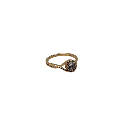 14K Gold Pandora Infinite Lab-Grown Diamond Ring